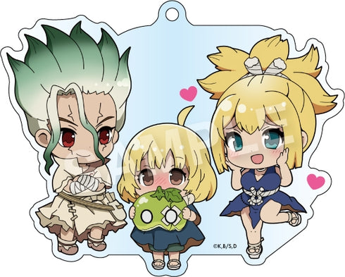 『Dr.STONE』いつしょ アクリルボールチェーン 千空&コハク&スイカ